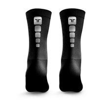 Cargar imagen en el visor de la galería, Medias Deportivas con Compresión Reflective Black Socks