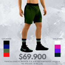 Cargar imagen en el visor de la galería, Pantaloneta Crossfitera Basica 3.0 No rules