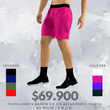 Cargar imagen en el visor de la galería, Pantaloneta Crossfitera Basica 3.0 No rules