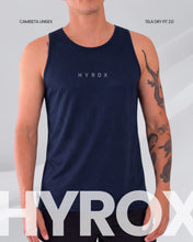 Cargar imagen en el visor de la galería, Esqueleto Dry Fit 2.0 Edicion Hyrox Mini Azul oscuro Caballero
