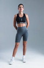 Cargar imagen en el visor de la galería, BIKER FLOWMOTION WOMAN GRAY