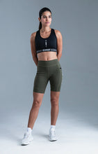 Cargar imagen en el visor de la galería, BIKER FLOWMOTION WOMAN OLIVE