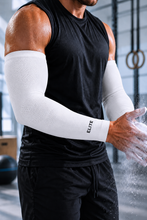 Cargar imagen en el visor de la galería, Mangas Deportivas Para Entrenar | Talla Única (Par) BLANCO