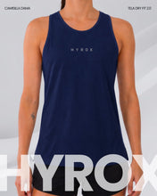 Cargar imagen en el visor de la galería, Esqueleto Dry Fit 2.0 Edicion Hyrox Mini Azul Oscuro Dama