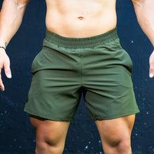 Cargar imagen en el visor de la galería, Pantaloneta Crossfity Basica 3.0 Verde Militar