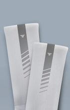 Cargar imagen en el visor de la galería, Medias De Running con Compresión Terret Reflective Race Socks Blanco