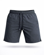 Cargar imagen en el visor de la galería, Pantaloneta Crossfity Basica 3.0 Gris Oscuro Con cordon