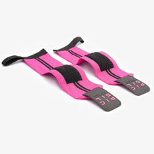 Cargar imagen en el visor de la galería, Muñequera Picsil elástica halterofilia powerlifting FUCSIA