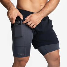 Cargar imagen en el visor de la galería, Pantaloneta Picsil con Malla Compresión 2 en 1 Hombre Premium