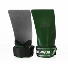Cargar imagen en el visor de la galería, Grips (Calleras) URSUS 2.0 Sin Hueco LIVE4WOD Verde Militar (No necesitan magnesio)