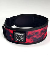 Cargar imagen en el visor de la galería, CINTURÓN CON PARCHE - PIXEL ROJO