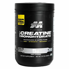 Cargar imagen en el visor de la galería, Creatina Platinum 100% Creatine Muscletech 400 GR (80 Servicios)