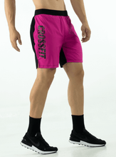 Cargar imagen en el visor de la galería, Pantaloneta No Rules Crossfit Magenta / Negro 3.0