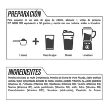 Cargar imagen en el visor de la galería, Proteina TFP Gold Pro 100% Whey 2 Lbs Sabor Capuchino