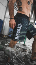 Cargar imagen en el visor de la galería, Pantaloneta No Rules Bandera EEUU Verde