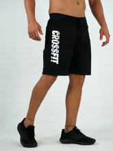 Cargar imagen en el visor de la galería, Pantaloneta No Rules Crossfit Negro Blanco 2.0