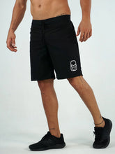 Cargar imagen en el visor de la galería, Pantaloneta No Rules Crossfit Negro Blanco 2.0