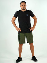 Cargar imagen en el visor de la galería, Pantaloneta No Rules 2.0 Crossfit Verde Militar