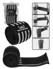 Cargar imagen en el visor de la galería, Vendas Elasticas Rodilla Protector Ajustable X 2 Unidades