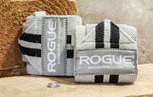 Cargar imagen en el visor de la galería, Muñequeras Elásticas Rogue Gris / Negro