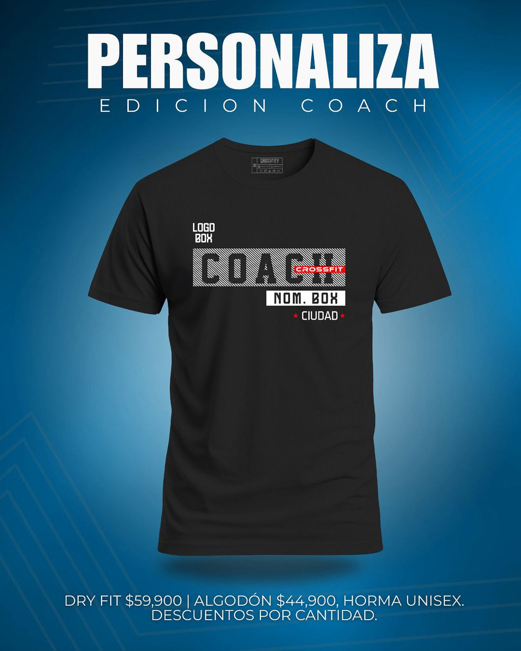 CAMISETA PERSONALIZADA CABALLERO