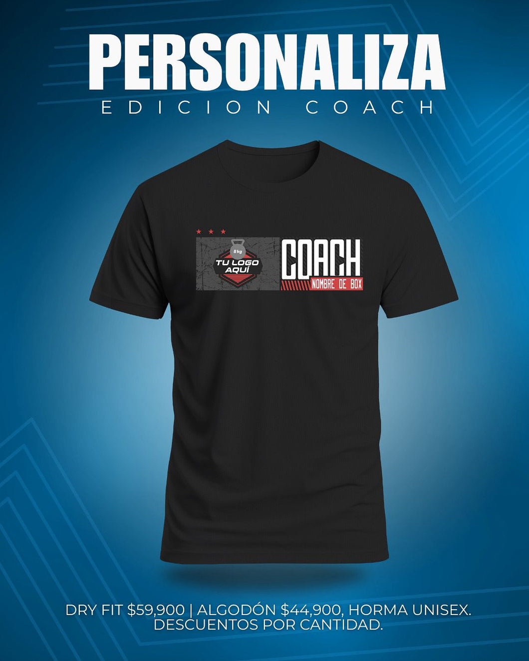 CAMISETA PERSONALIZADA CABALLERO