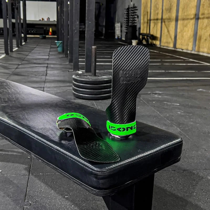 Grips (Calleras)  X3.0 -  Carbono Verde Neon