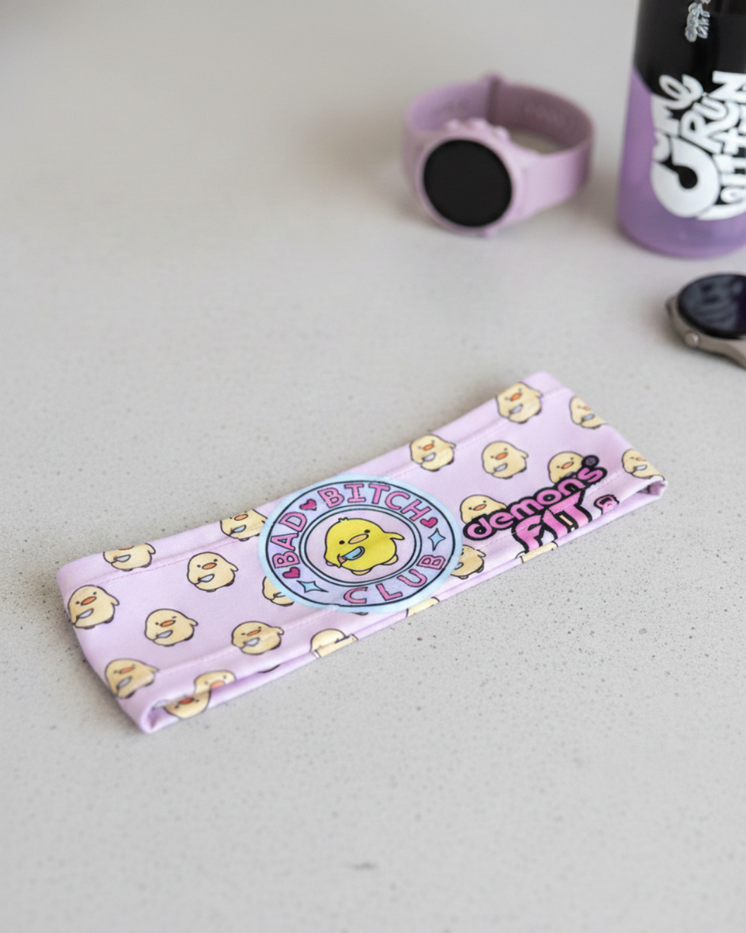 Headbands Unisex demonsFit Bad bitch club
