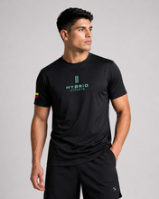 Cargar imagen en el visor de la galería, Camiseta Dry Fit 2.0 Hibryd Athlete Negro
