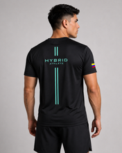 Cargar imagen en el visor de la galería, Camiseta Dry Fit 2.0 Hibryd Athlete Negro
