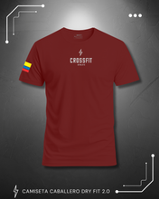 Cargar imagen en el visor de la galería, Camiseta Dry Fit 2.0 Power CF Vino Tinto
