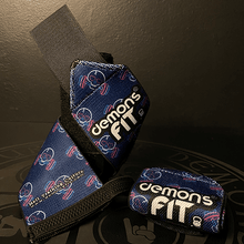 Cargar imagen en el visor de la galería, ELASTIC WRIST WRAPS SKULL HEARTS
