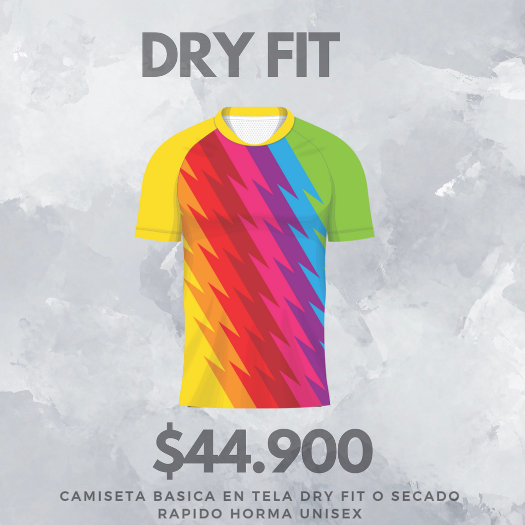 Camiseta Basica Dry Fit color 3