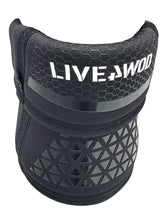Cargar imagen en el visor de la galería, RODILLERAS LIVE4WOD NEOPRENO 7MM NEGRO V2

