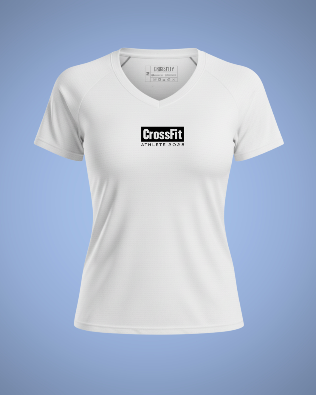 Camiseta Deportiva Dry Fit 2.0 para Dama Blanco