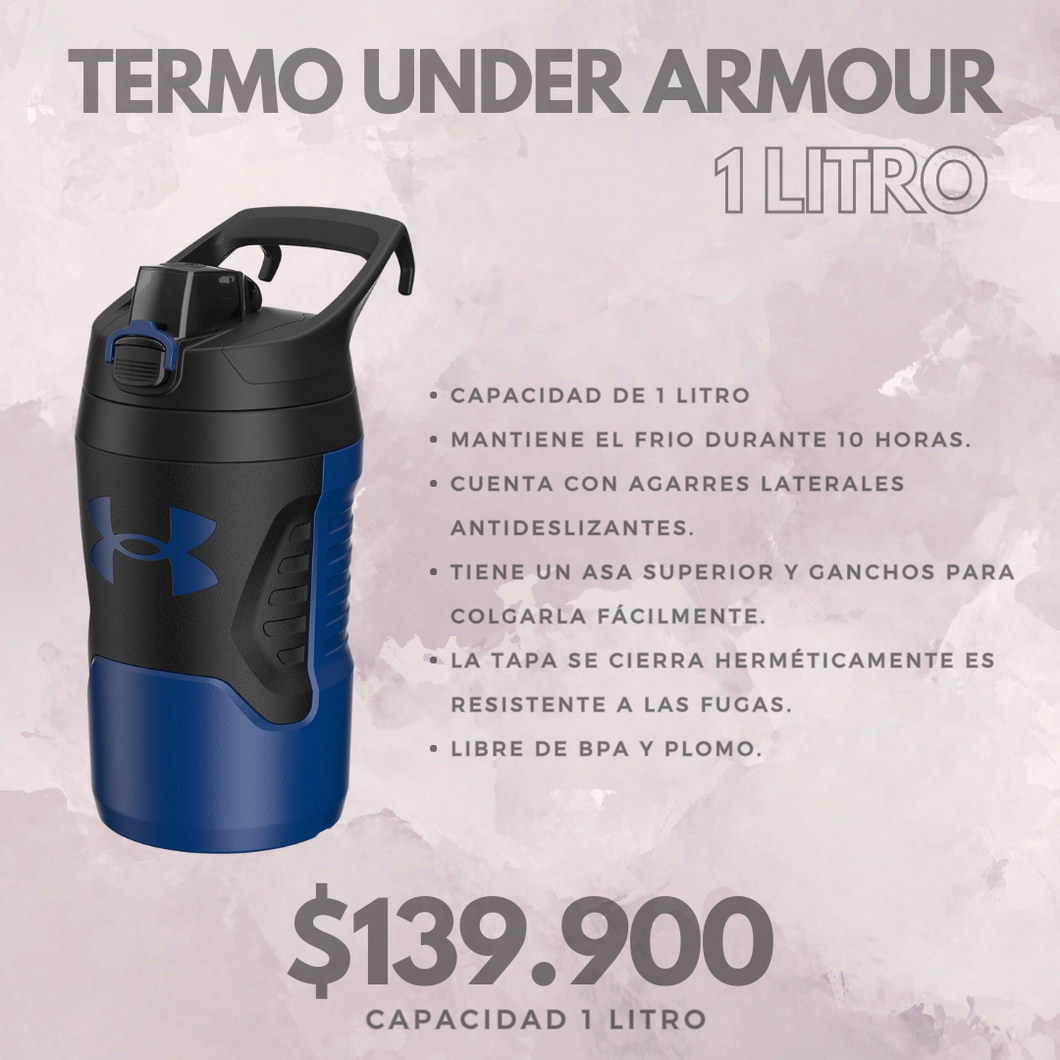 Under armour 32 oz (1 LITRO) Azul