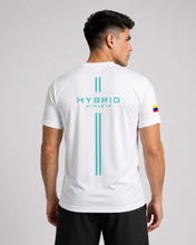 Cargar imagen en el visor de la galería, Camiseta Dry Fit 2.0 Hibryd Athlete Blanco
