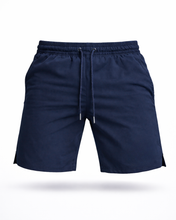 Cargar imagen en el visor de la galería, Pantaloneta Crossfity Basica 3.0 Azul Oscuro Con cordon
