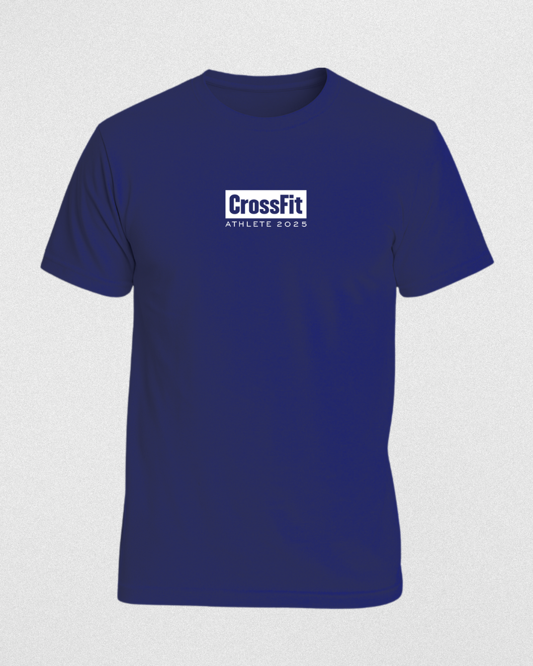 Camiseta Crossfit Athlete 2025 Azul Oscuro