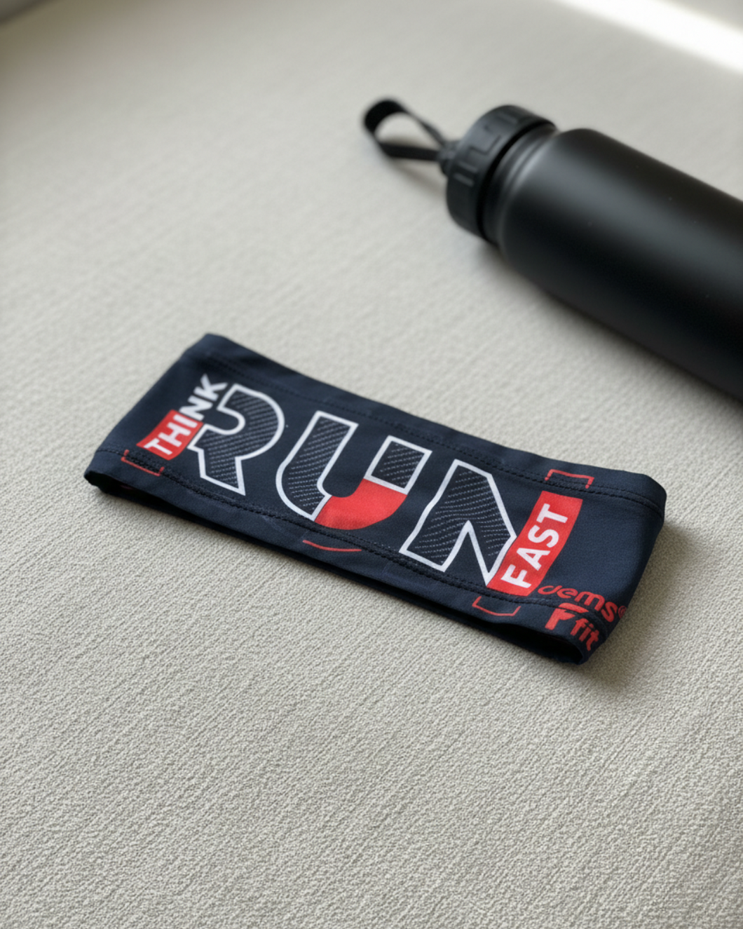 Headbands Unisex demonsFit Think run fast