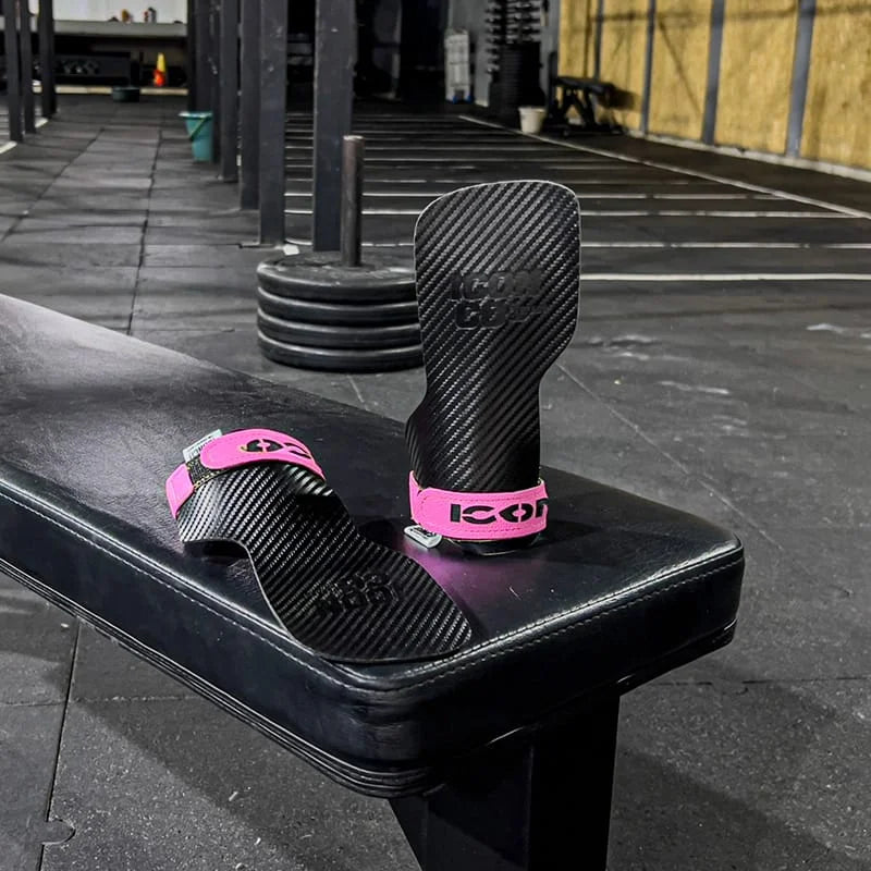 Grips (Calleras)  X3.0 - NEGRO  Rosa Metal