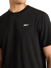 Cargar imagen en el visor de la galería, Reebok Force Camiseta Dry Fit Hombre Negra | Manga Corta | Regular Fit

