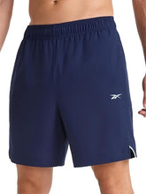 Cargar imagen en el visor de la galería, Pantaloneta Reebok  Training 7"  para Hombre Azul oscuro
