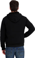 Cargar imagen en el visor de la galería, Sudadera Reebok con capucha y forro polar Negra
