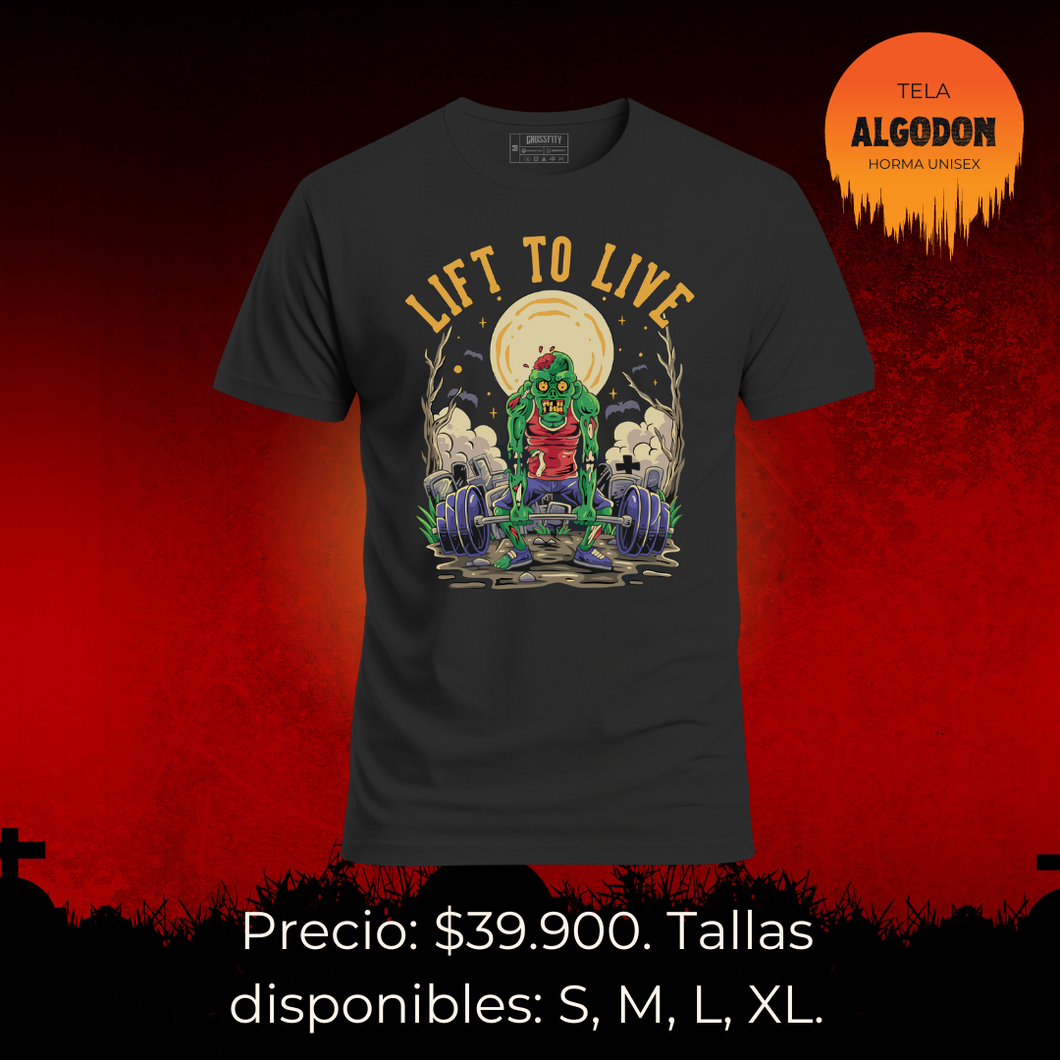 Camiseta Edicion especial HALLOWEN (LIFT TO LIVE)