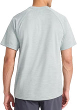 Cargar imagen en el visor de la galería, Reebok Chinois Camiseta Dry Fit Hombre Verde Jaspeado | Manga Corta | Regular Fit

