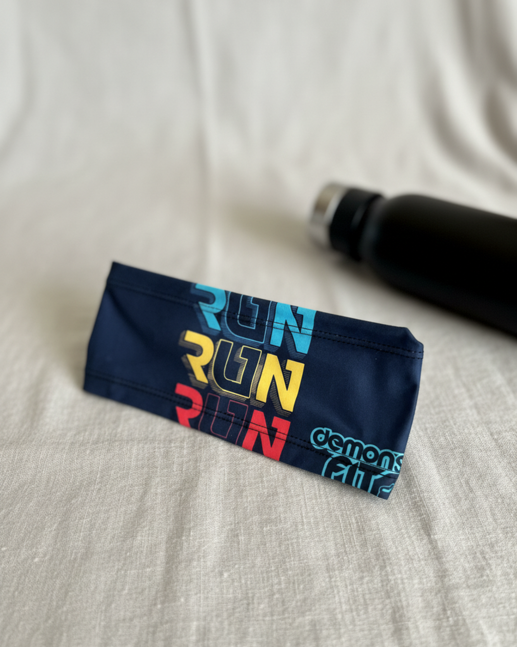 Headbands Unisex demonsFit Run Run Run