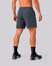 Cargar imagen en el visor de la galería, Pantaloneta Crossfity Basica 3.0 Gris Oscuro Con cordon
