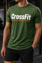 Cargar imagen en el visor de la galería, ⚠️ Camiseta Semi Ajustada Dry Fit 1.0 CrossFit Militar| Venta Final | No Aplica Cambio por talla o color
