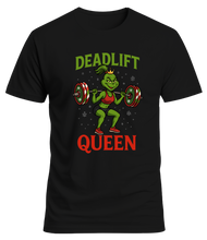 Cargar imagen en el visor de la galería, Camiseta Unisex &quot;Squat Queen&quot; - Edición Especial Navidad - Algodón
